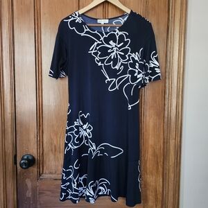 Neiman Marcus flirty blue dress size 10